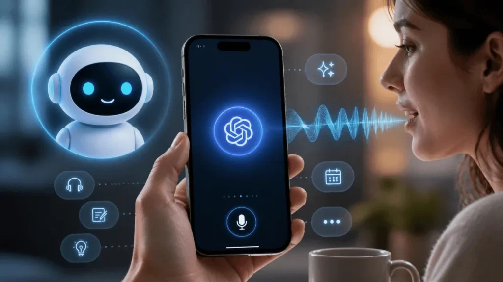 OpenAI, ChatGPT Mobil Uygulamasına Sesli Yapay Zeka Ajanı Özellikleri Getirdi