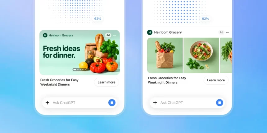 OpenAI, ChatGPT İçin Yeni Görsel Reklam Formatını Duyurdu